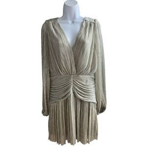 BANANA REPUBLIC Metallic Mini Dress In Size 4